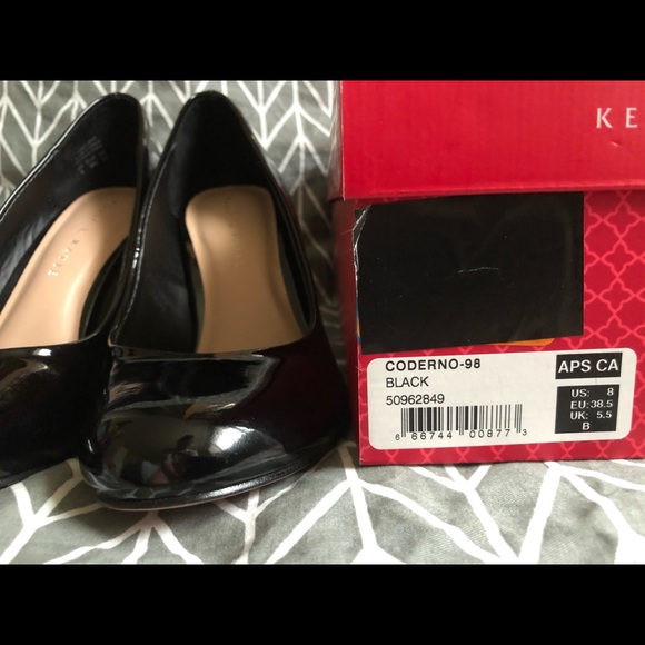 Kelly & Katie Heels, Round Toe - Black, Size 8 - Picture 14 of 16